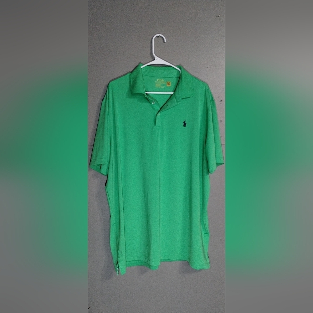 Polo by Ralph Lauren Green Classic Polo Shirt Size (XL)